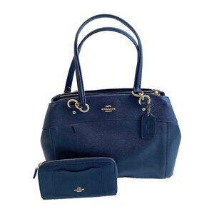 Coach Crossgrain Large Brooke Carryall Satchel Handbag Womens Style : F25926